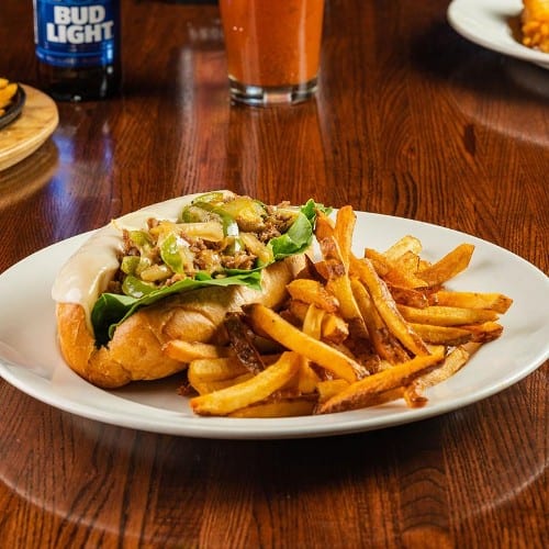 Texas Philly Cheesesteak.