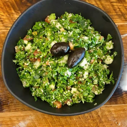 Tabouleh Salad.