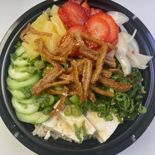 Vegan Lover Poke Bowl.