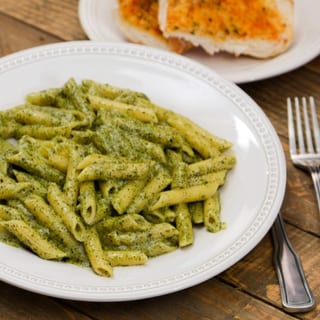 Buckets of Fun Pasta-Pesto