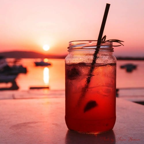 Sunset Fruit Tea.