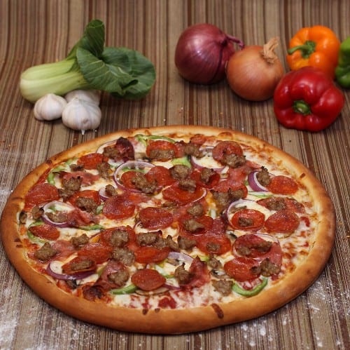 Mr. Pizza Man Special Pizza (Medium 14"-8 Slices).