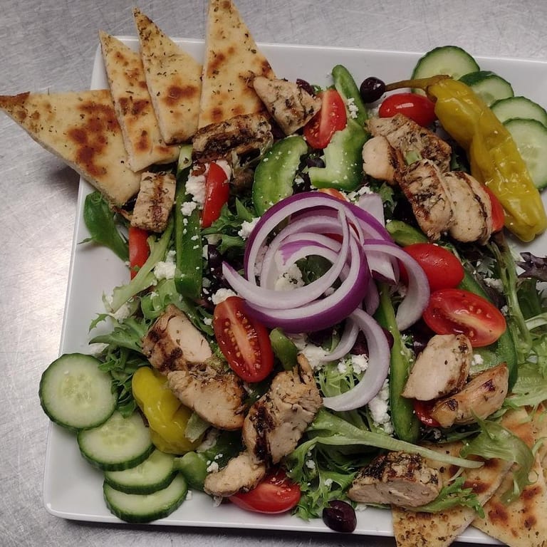Fresh Greek Salad and More Mediterranean Delights
