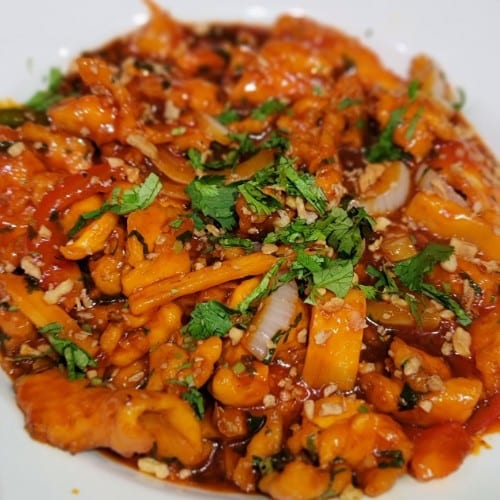 Coriander Garlic Chicken.