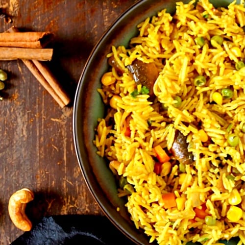 Peas Pulav.