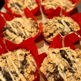 Double Chocolate Banana Muffin