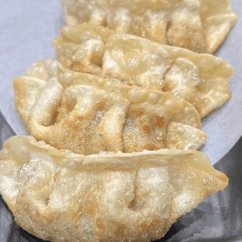 Beef Gyoza.
