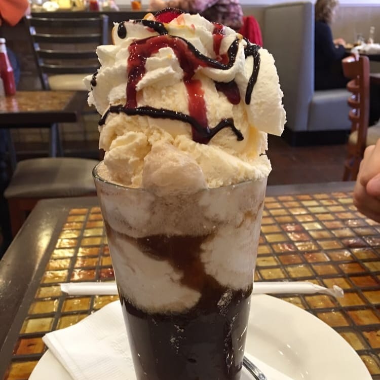 Ice Cream Soda or Float.