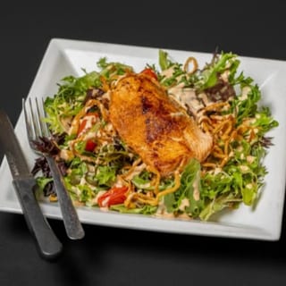 Blackened Salmon Salad
