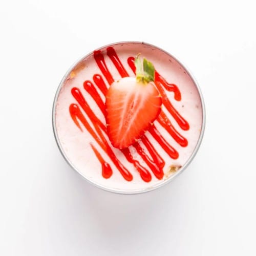 Strawberry Shortcake Cake (Chiffon Cake).