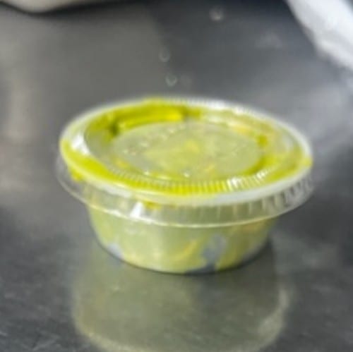 GUACAMOLE FAJITA SIZE  2oz.