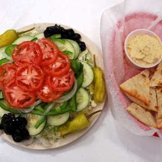 * Large Mediterranean Delight.