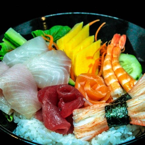 Chirashi Dinner.