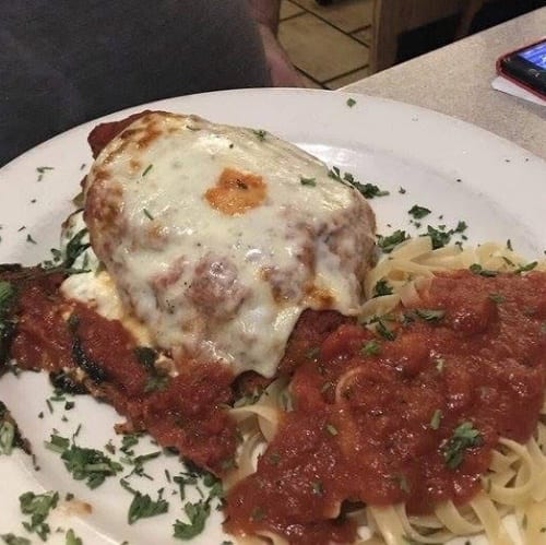 Chicken Rollatini - Dinner.