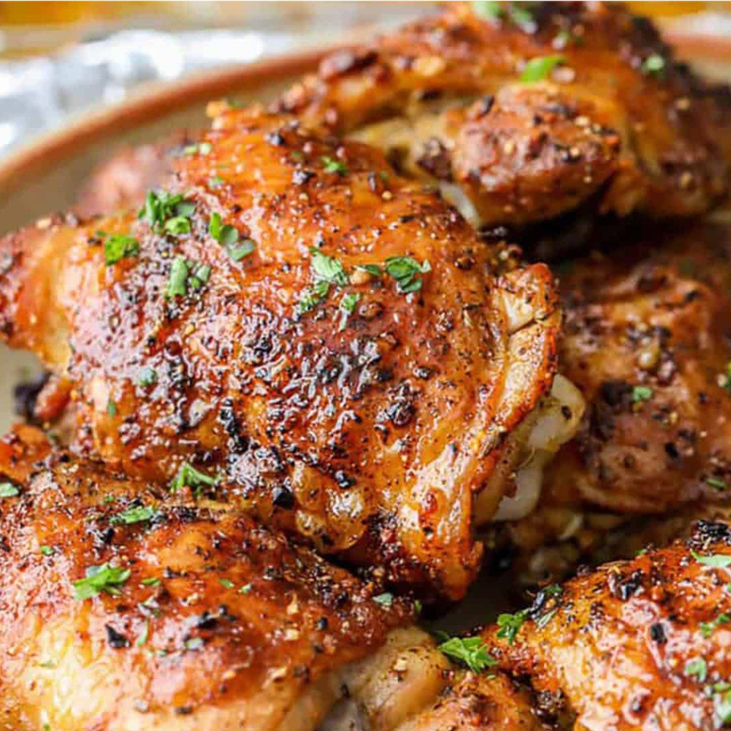 Baked Chicken and Rice.