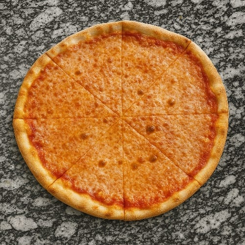 1 Large Pizza & 3 Cans Soda.