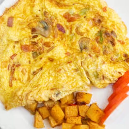 Vegetable Omelet.
