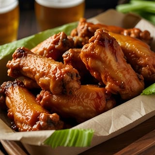 Buffalo Wings Half Tray