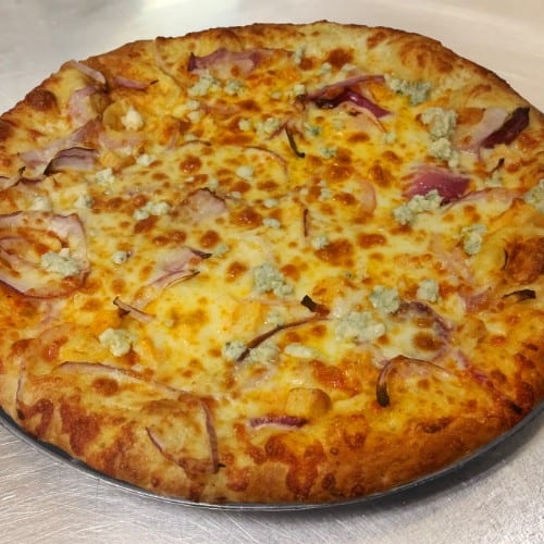 Montana Buffalo Chicken Pizza.