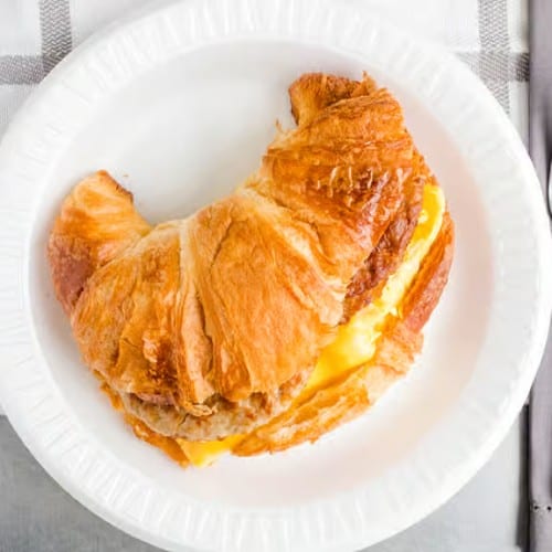 Egg and Cheese Sandwich.