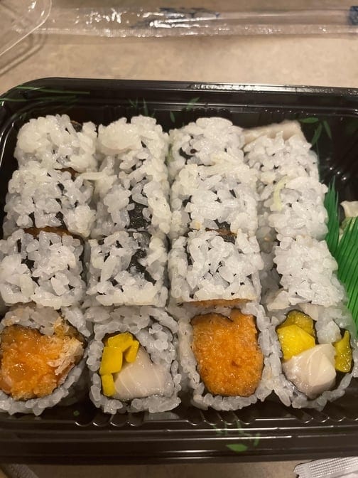 Any Two Rolls Lunch Combo.