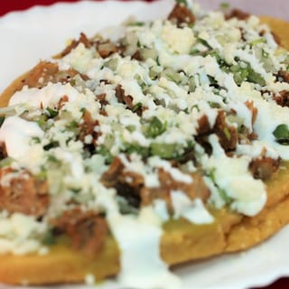 Grilled Steak Huarache