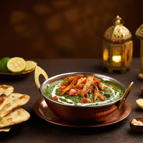 Tandoori Chicken Saag.
