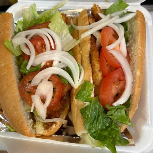 6" Chicken California Sub Combo.
