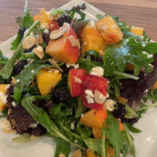 Local Peach Salad