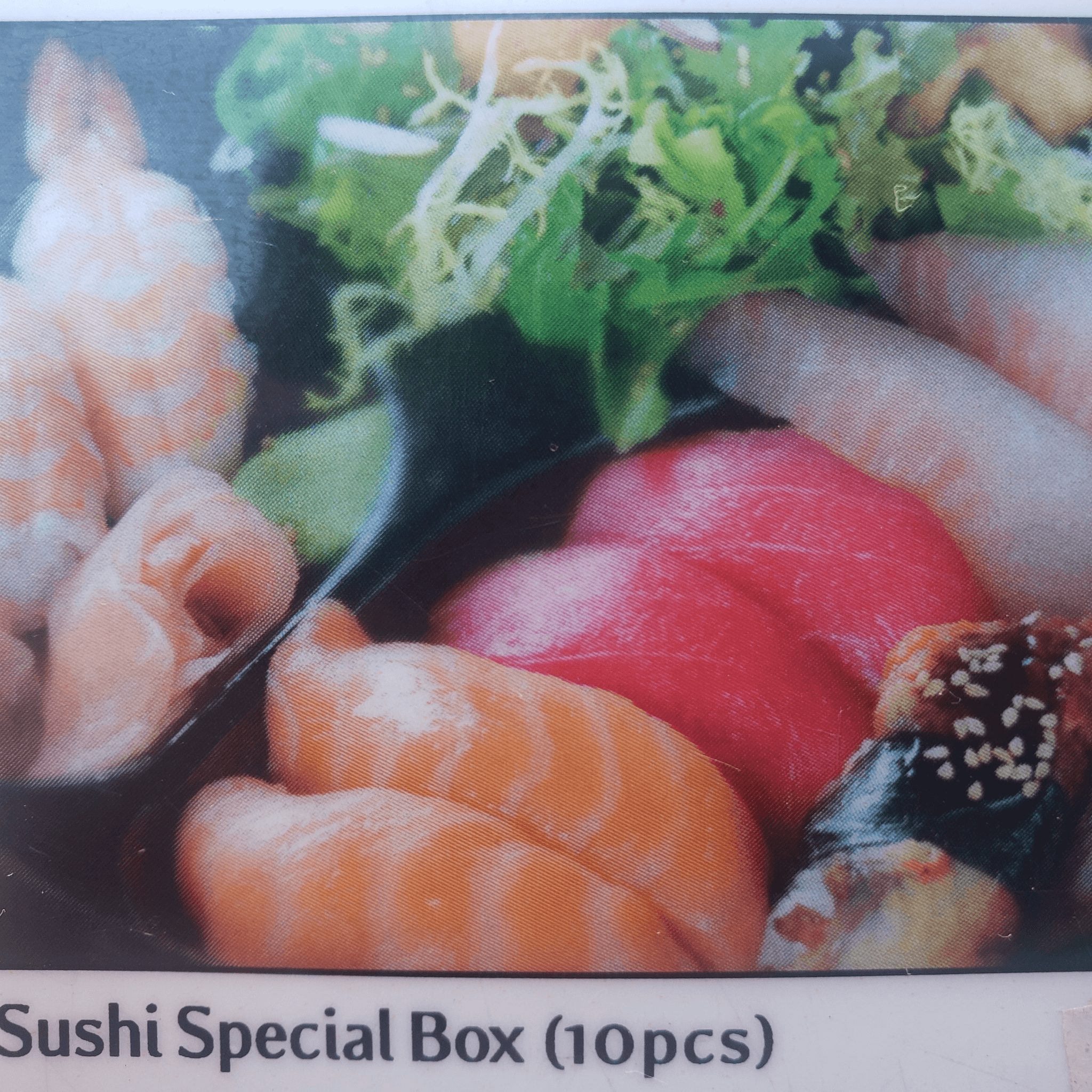 Sushi Special Box ( 10pcs sushi).