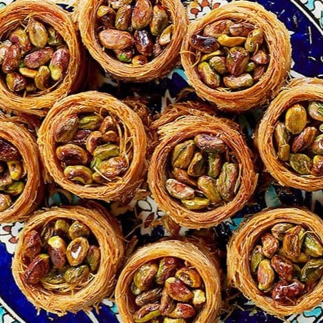 Birds Nest Pistachio.