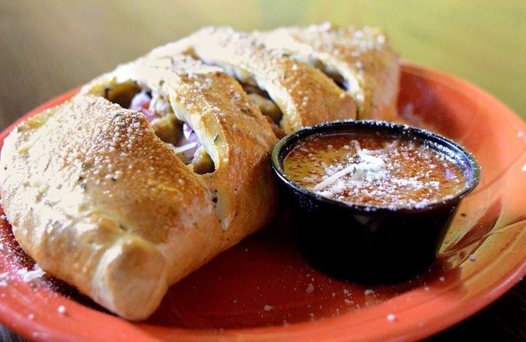 Chicken Stromboli Special.