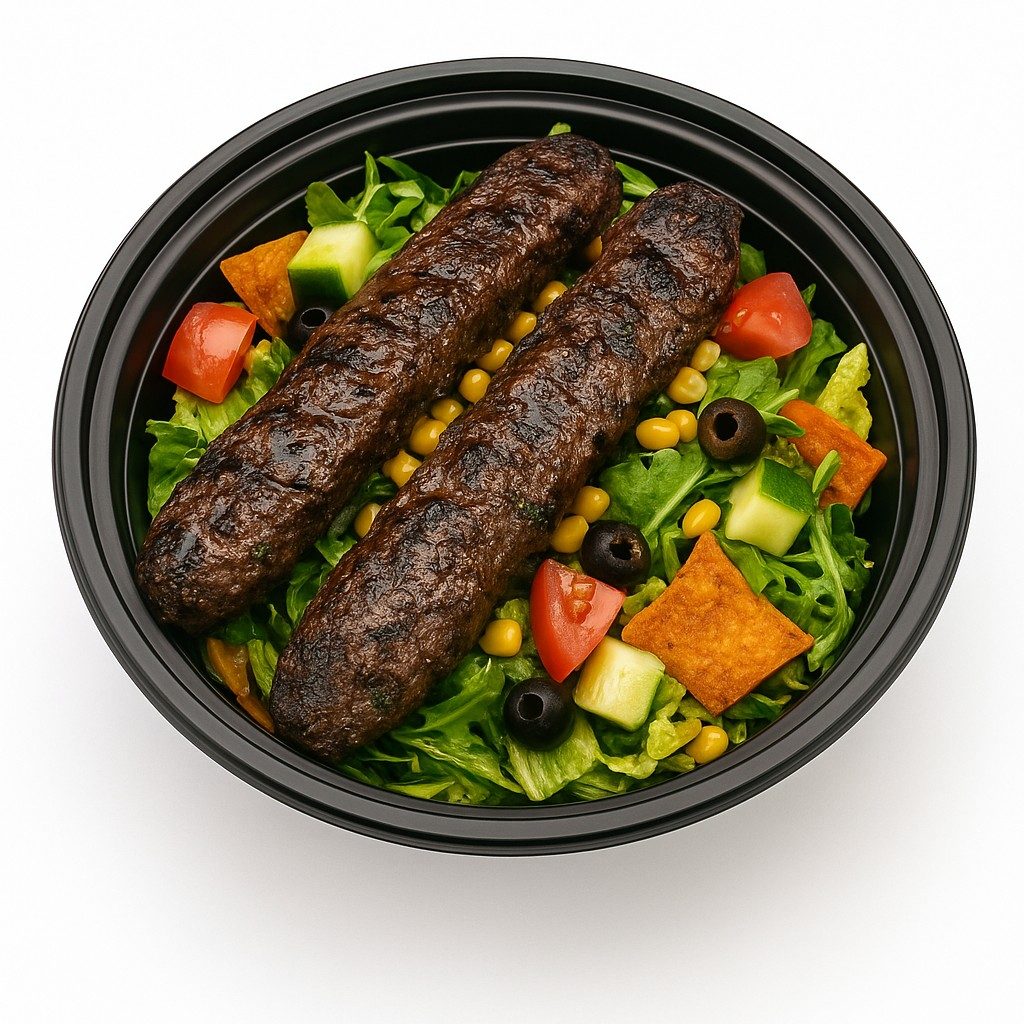 Kofta Kabob Salad.
