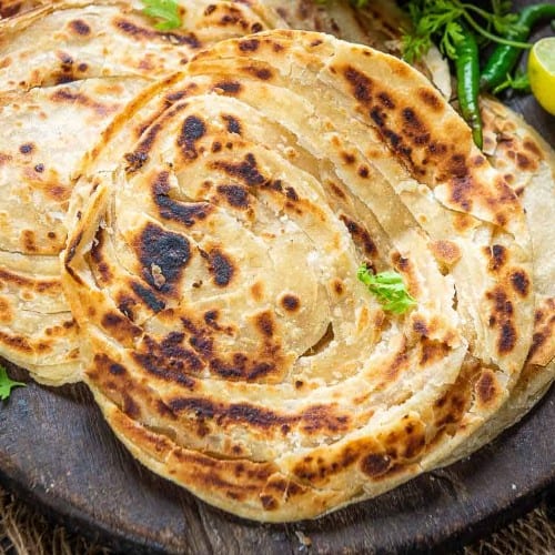 Laacha Paratha.