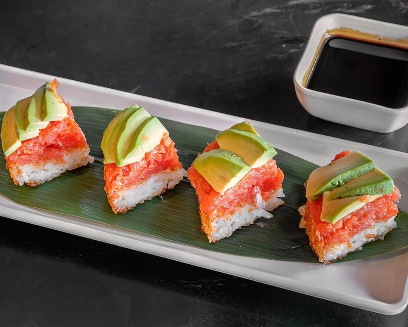 Crispy Rice Spicy Tuna.