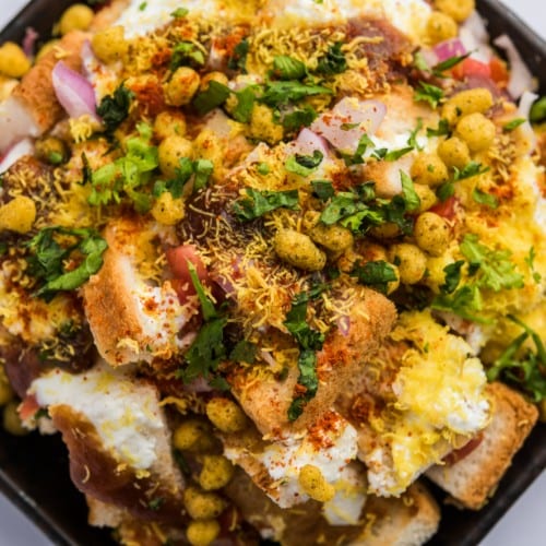 Dahi Aloo Chaat.