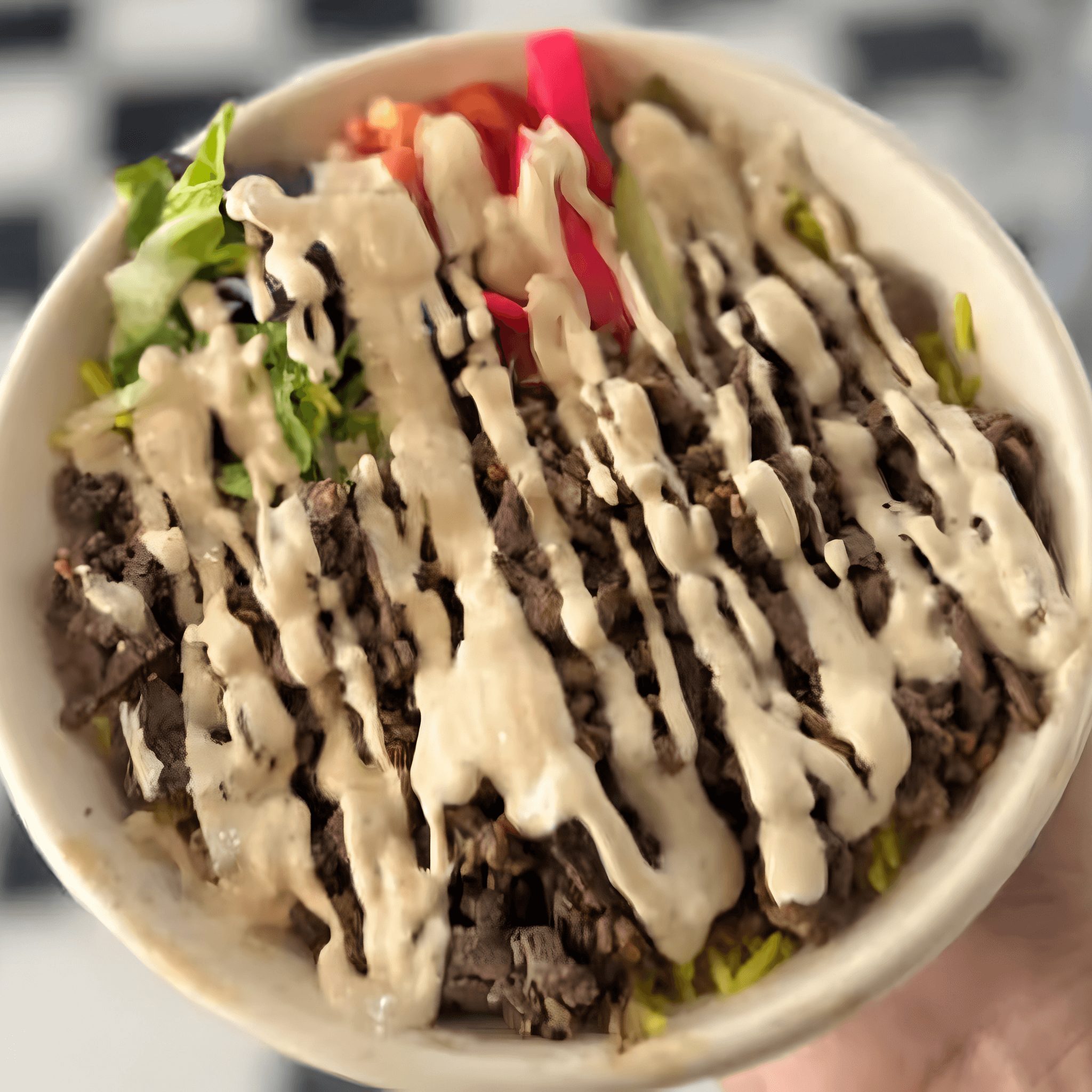 Beef Shawarma Bowl.
