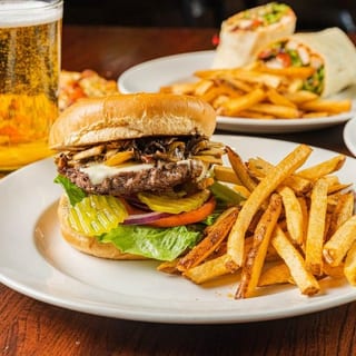 The Back 9 Mushroom Burger