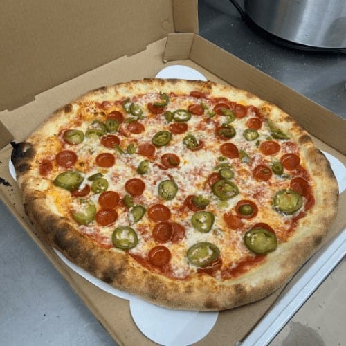 12” The Pickled Pep Pizza.