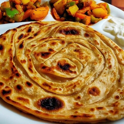 Tandoori (Whole wheat) Roti.