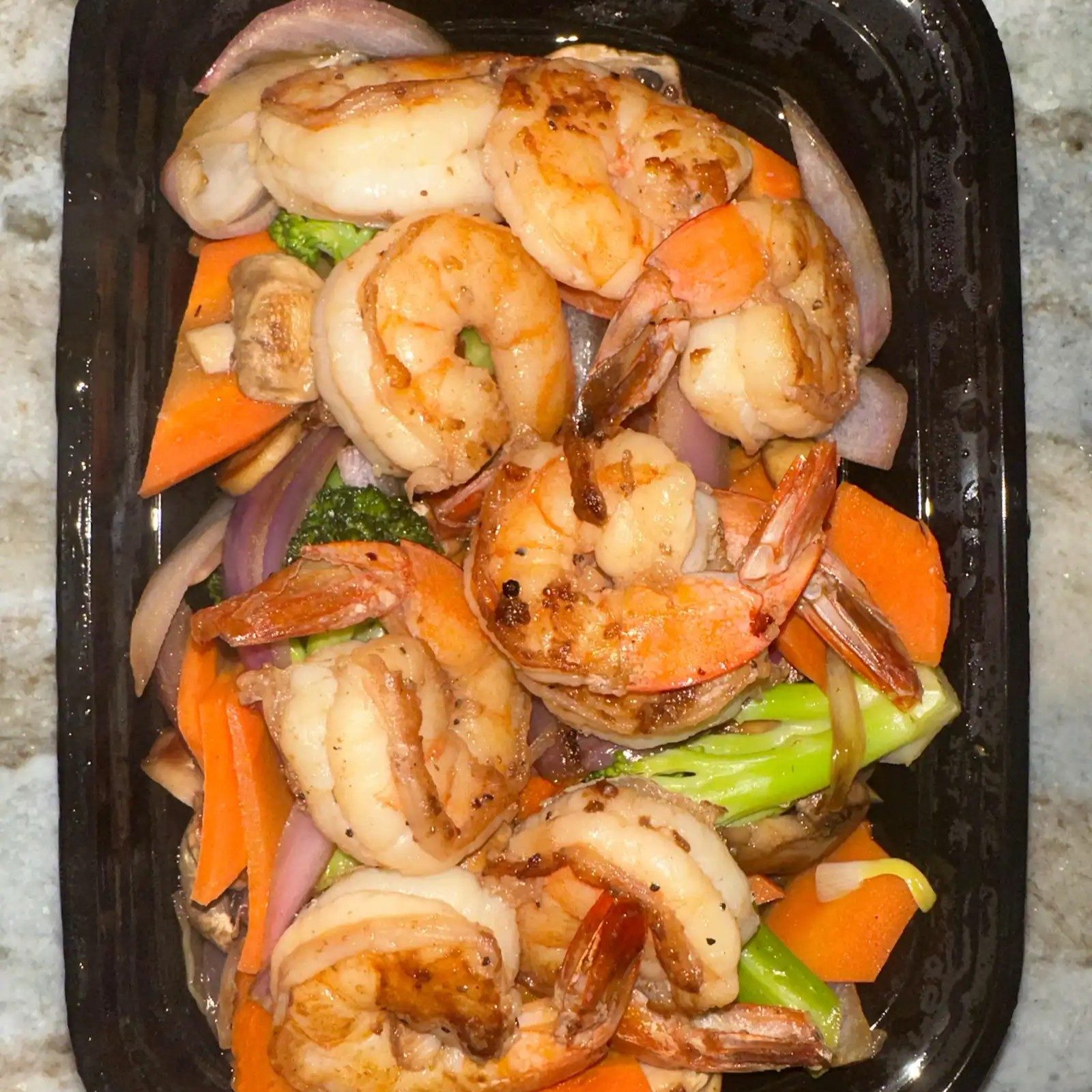 Shrimp Hibachi.