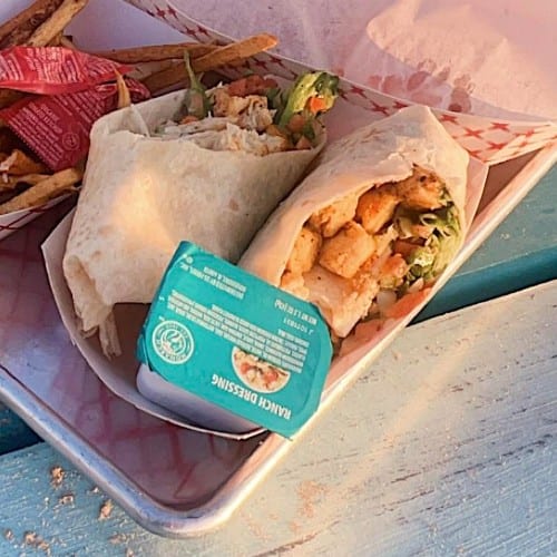 Grilled Chicken Wrap.