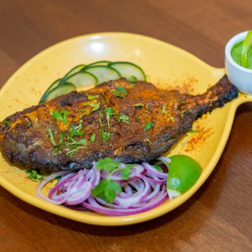 Tandoori Pomfret.