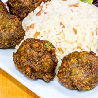 Falafel Over Rice