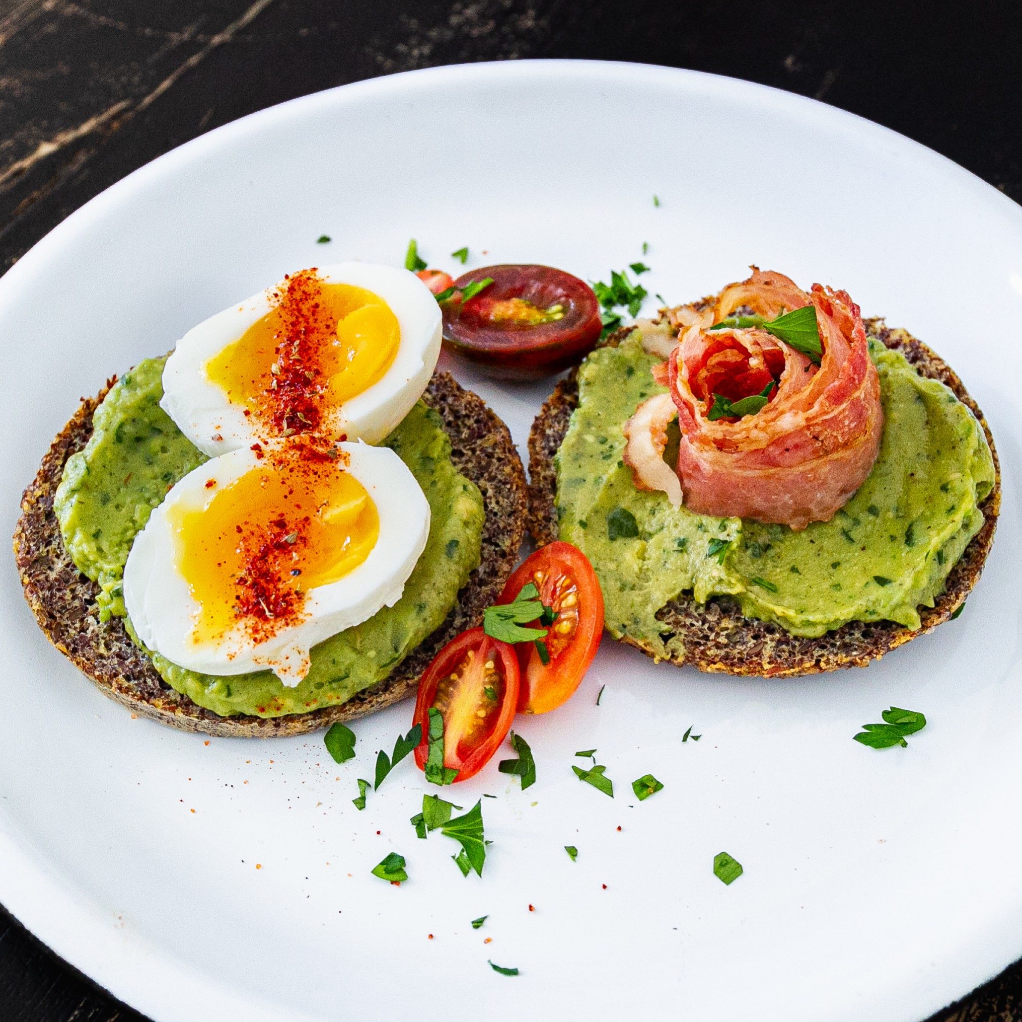 Sunny Delight Tartine.