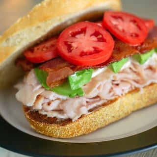 TURKEY, BACON, AVOCADO AND PROVALONE