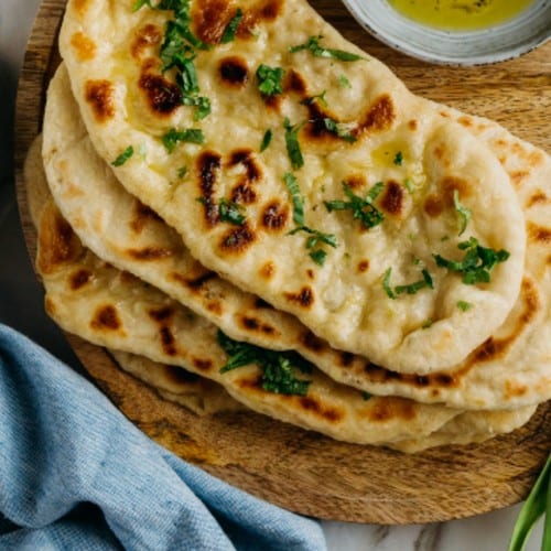 117. Cheese Naan.