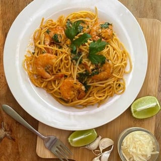 Spaghetti Shrimp Scampi