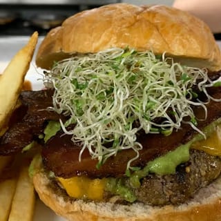 Bacon Avo-Jack Burger