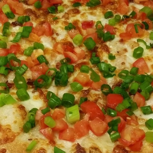 Gluten Free Georgia Chicken Garlic Pizza (10").